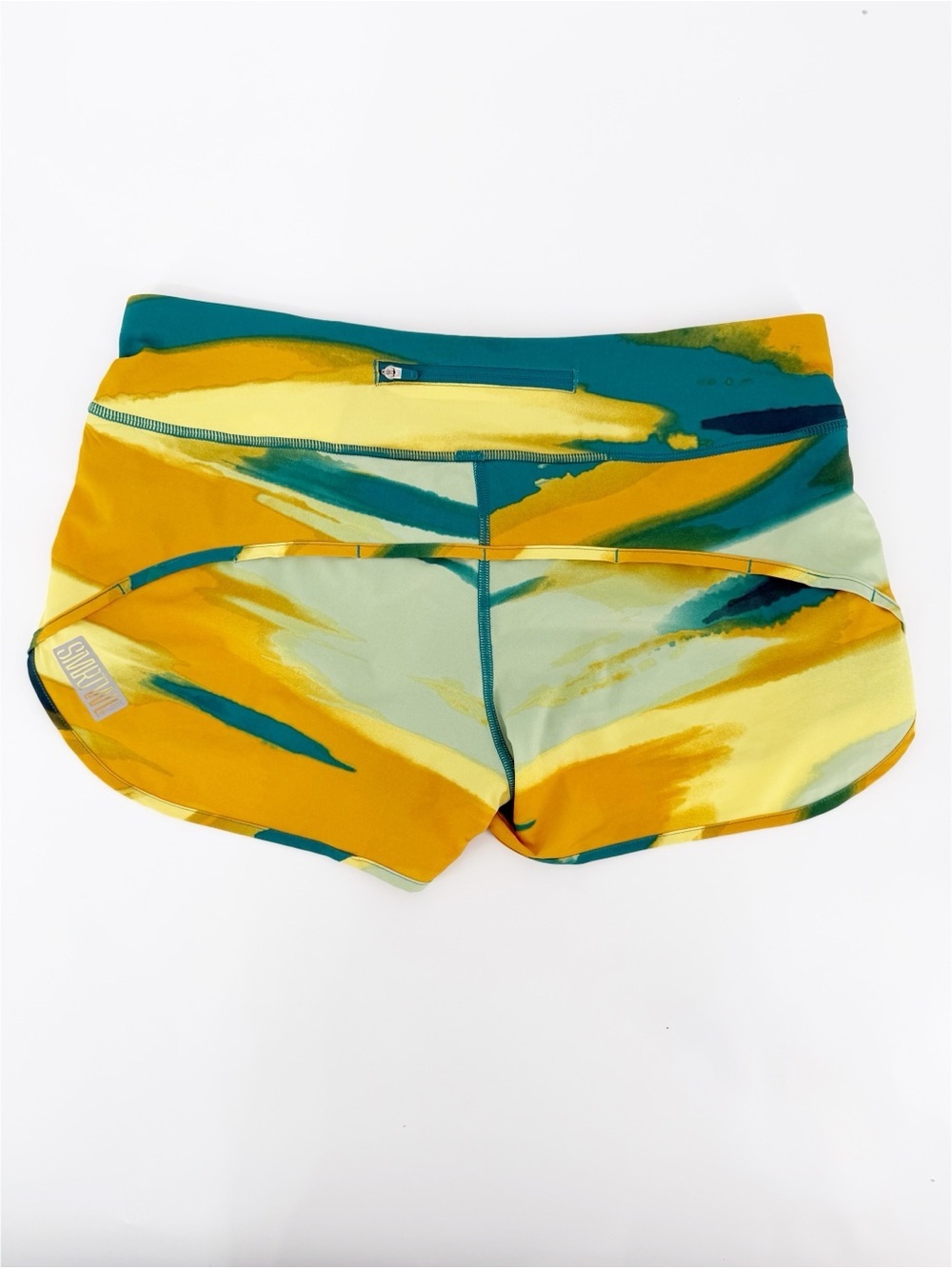NEW Smartwool Active Lined Shorts Deep Lake Horizon Print Small - Picture 6 of 8